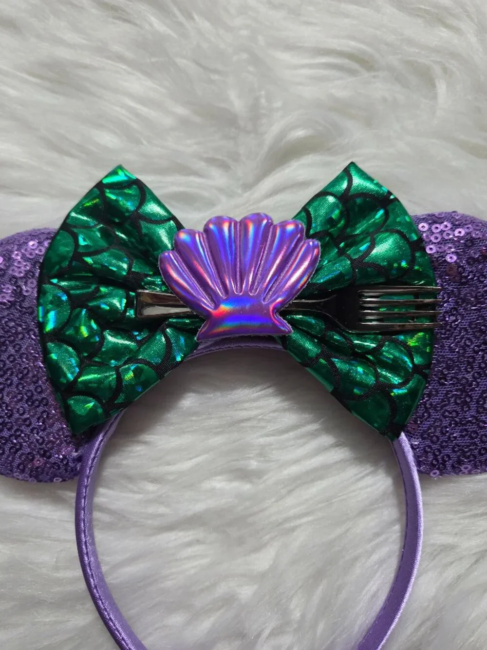 Little Mermaid Minnie Mouse Ears